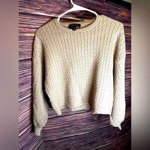 Truth by Republic Crop Top.Tan/Beige. Size Small